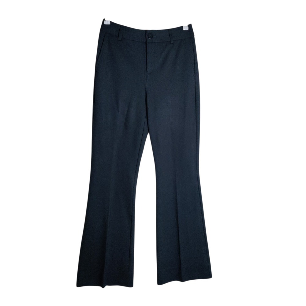 Cabi Black High Rise Flare Ponte Trousers Style 6042R‎ Women Size 4
